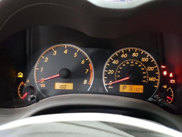 Photo 9 from auction – 2009 TOYOTA COROLLA with VIN JTDBL40E899052066