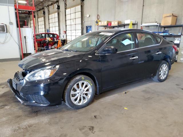 NISSAN SENTRA S 2018 with VIN 3N1AB7AP4JY285203 - Photo from auction