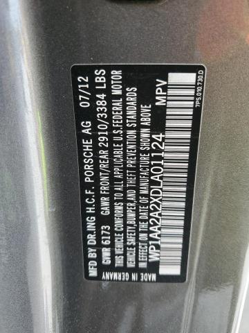 Photo 14 from auction – 2013 PORSCHE CAYENNE with VIN WP1AA2A2XDLA01124