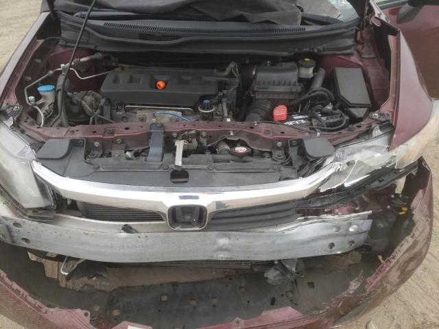 Photo 11 from auction – 2012 HONDA CIVIC LX with VIN 19XFB2F54CE320999