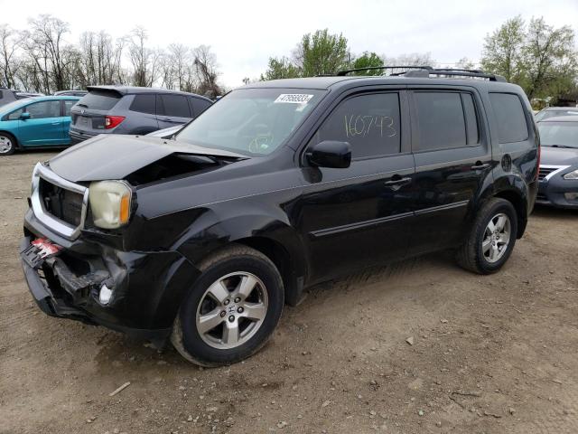 HONDA PILOT EXL 2009 with VIN 5FNYF485X9B032736 - Photo from auction