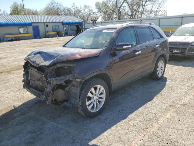 KIA SORENTO BA 2011 with VIN 5XYKT4A24BG083016 - Photo from auction