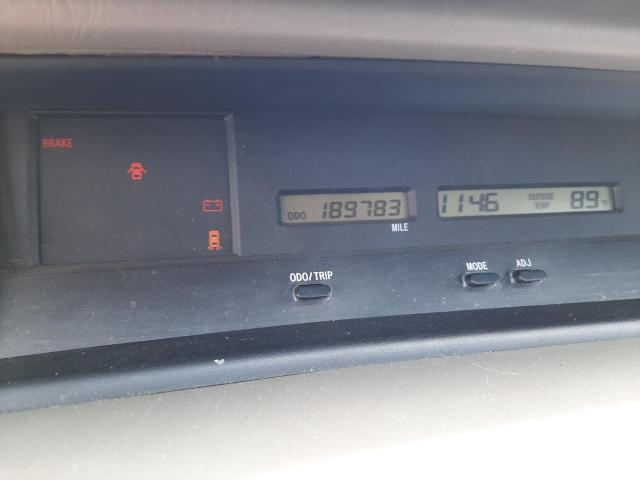 Photo 9 from auction – 2001 TOYOTA AVALON XL with VIN 4T1BF28B21U183531