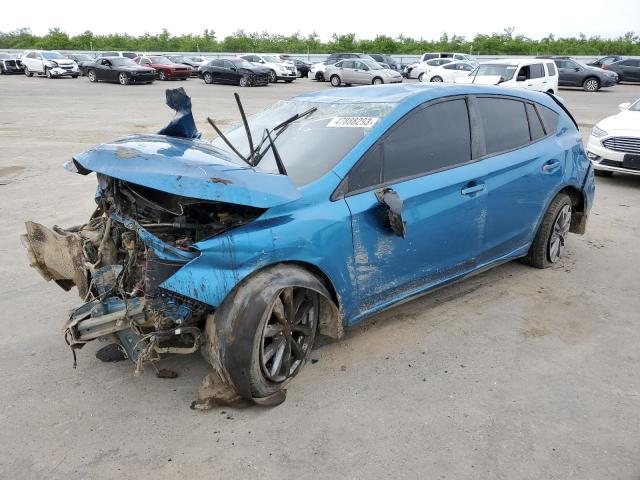 SUBARU IMPREZA 2018 with VIN 4S3GTAA67J1703718 - Photo from auction