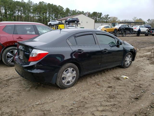 Photo 3 from auction – 2012 HONDA CIVIC HYBR with VIN JHMFB4F34CS006162