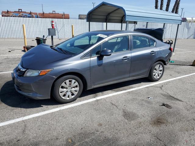 HONDA CIVIC LX 2012 with VIN 19XFB2F56CE358234 - Photo from auction