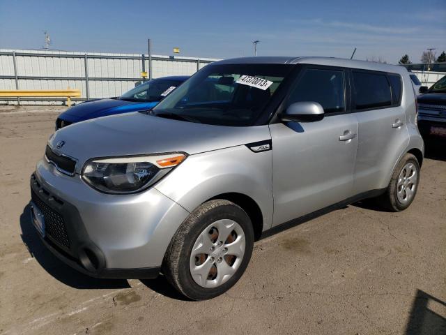 KIA SOUL 2015 with VIN KNDJN2A21F7755482 - Photo from auction