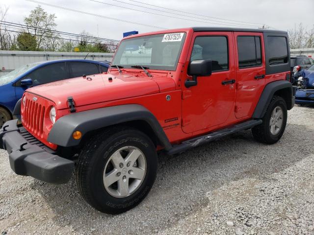 JEEP WRANGLER U 2018 with VIN 1C4BJWDG3JL844954 - Photo from auction