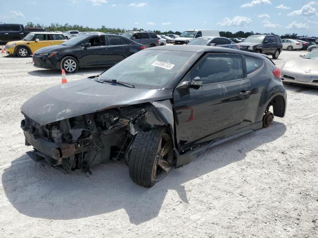 HYUNDAI VELOSTER 2013 with VIN KMHTC6AE9DU140463 - Photo from auction