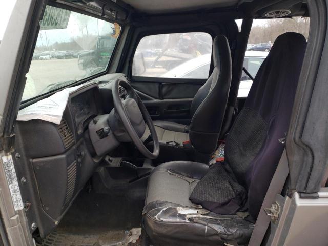 Photo 7 from auction – 2000 JEEP WRANGLER / with VIN 1J4FA29P6YP714568
