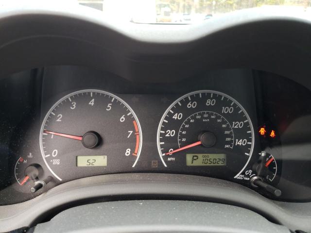 Photo 9 from auction – 2010 TOYOTA COROLLA BA with VIN 2T1BU4EE1AC302378