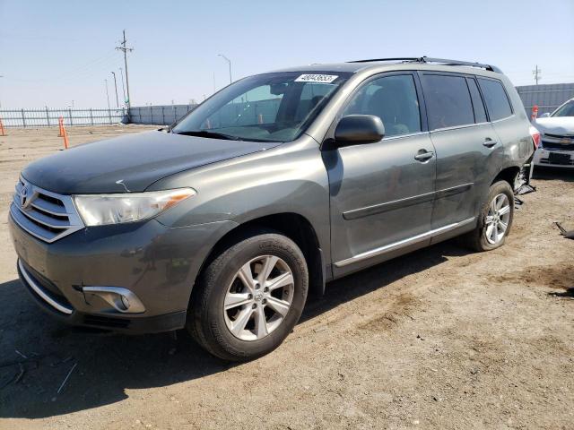 TOYOTA HIGHLANDER 2011 with VIN 5TDBK3EH0BS062582 - Photo from auction
