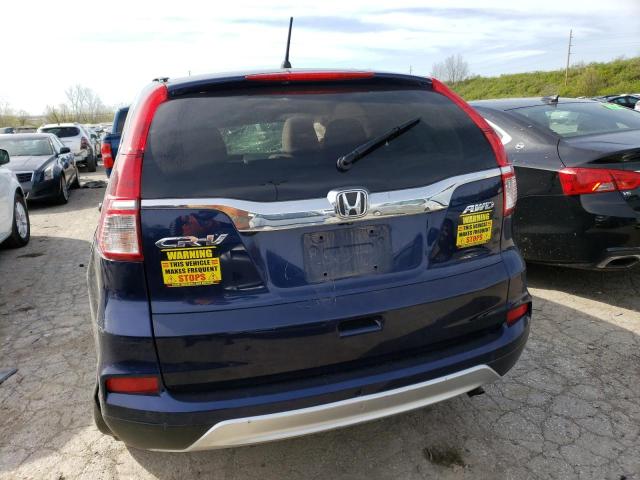 Photo 6 from auction – 2016 HONDA CR-V EX with VIN 5J6RM4H59GL026294