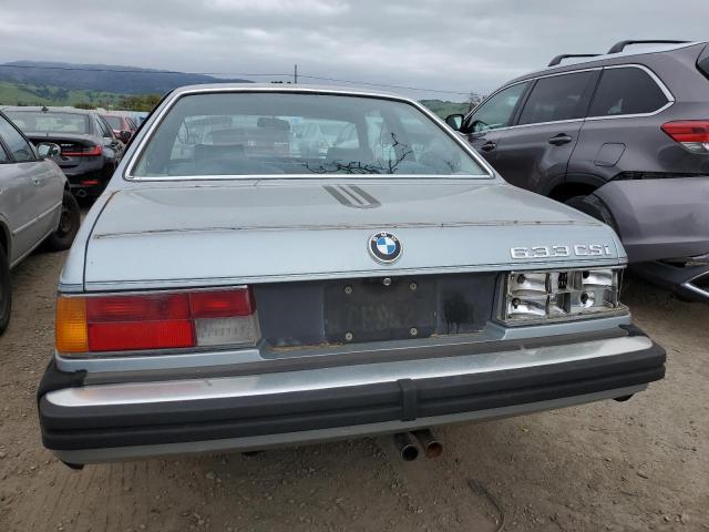 Photo 6 from auction – 1981 BMW 633 CSI AU with VIN WBAEB4507B5560973