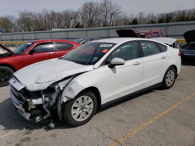 FORD FUSION S 2014 with VIN 1FA6P0G79E5365091 - Photo from auction