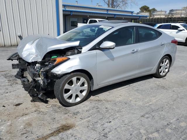 HYUNDAI ELANTRA GL 2011 with VIN KMHDH4AE3BU166077 - Photo from auction