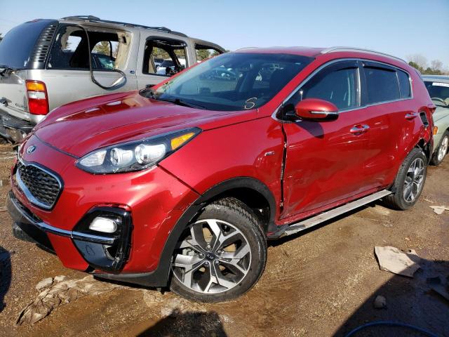 Photo 1 from auction – 2021 KIA SPORTAGE E with VIN KNDPNCAC6M7844647