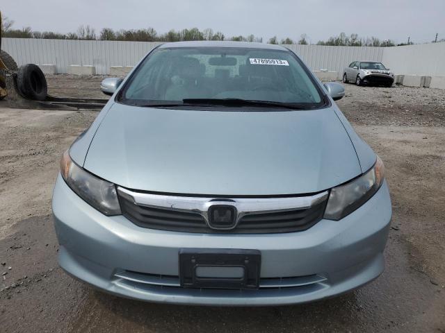 Photo 5 from auction – 2012 HONDA CIVIC HYBR with VIN JHMFB4F24CS005469