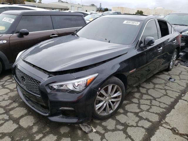INFINITI Q50 BASE 2015 with VIN JN1BV7AP5FM337024 - Photo from auction