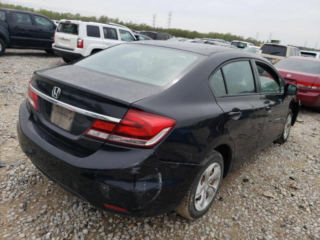 Photo 3 from auction – 2013 HONDA CIVIC LX with VIN 19XFB2F50DE088256
