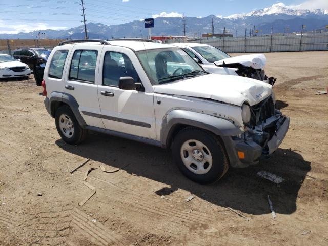 Photo 4 from auction – 2006 JEEP LIBERTY SP with VIN 1J8GL48K16W257041