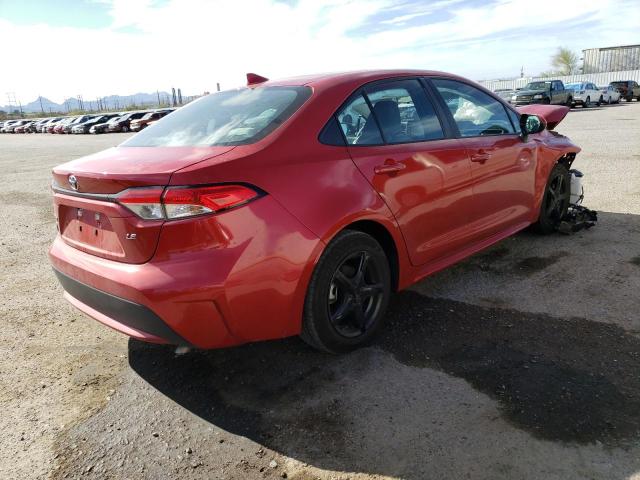 Photo 3 from auction – 2020 TOYOTA COROLLA LE with VIN 5YFEPRAEXLP108605