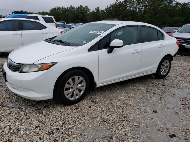 HONDA CIVIC LX 2012 with VIN 19XFB2E57CE068263 - Photo from auction