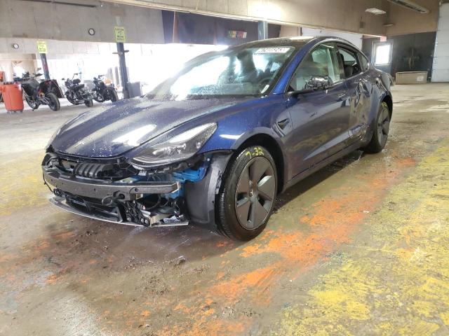 TESLA MODEL 3 2022 with VIN 5YJ3E1EAXNF371844 - Photo from auction