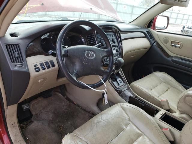 Photo 8 from auction – 2002 TOYOTA HIGHLANDER with VIN JTEHF21A620080486