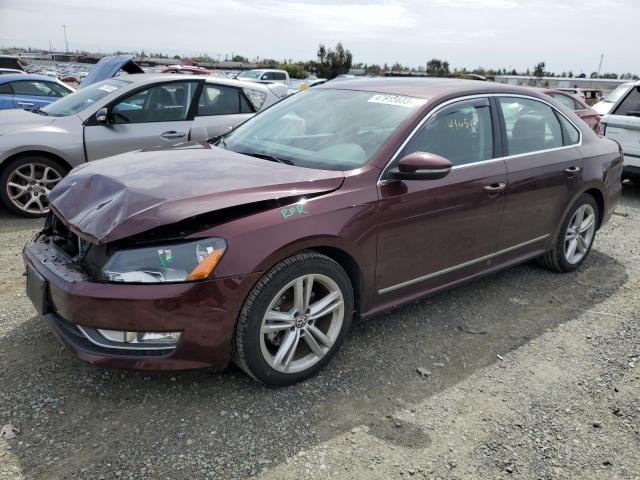 VOLKSWAGEN PASSAT SEL 2012 with VIN 1VWCN7A36CC054371 - Photo from auction