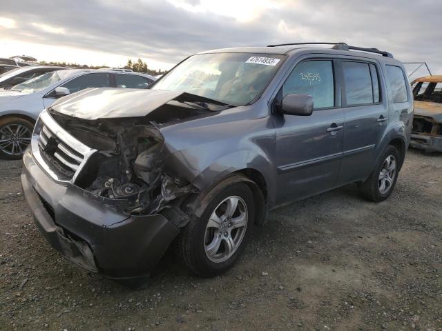 HONDA PILOT EXL 2014 with VIN 5FNYF4H59EB003786 - Photo from auction