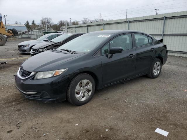 Photo 1 from auction – 2014 HONDA CIVIC LX with VIN 2HGFB2F55EH544677