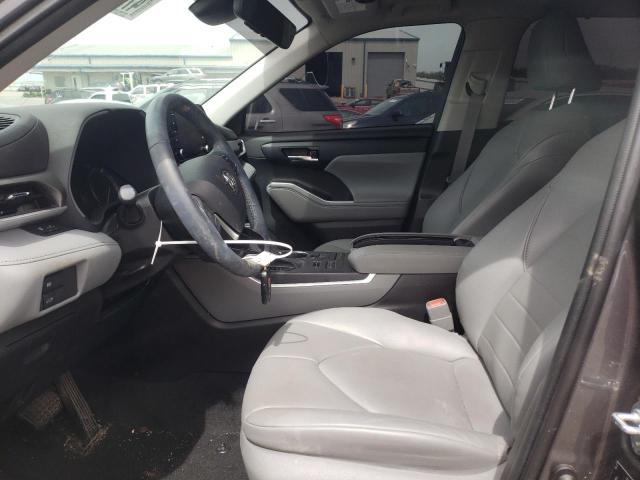 Photo 7 from auction – 2021 TOYOTA HIGHLANDER with VIN 5TDGZRBH2MS115228