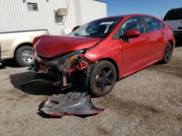 Photo 1 from auction – 2020 TOYOTA COROLLA LE with VIN 5YFEPRAEXLP108605