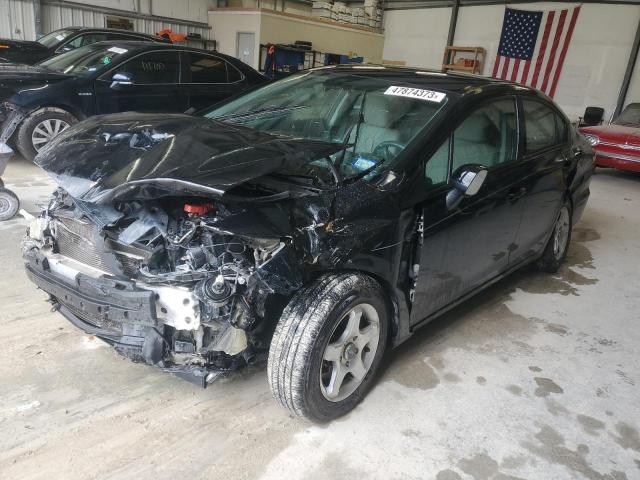 HONDA CIVIC LX 2013 with VIN 2HGFB2F50DH516154 - Photo from auction