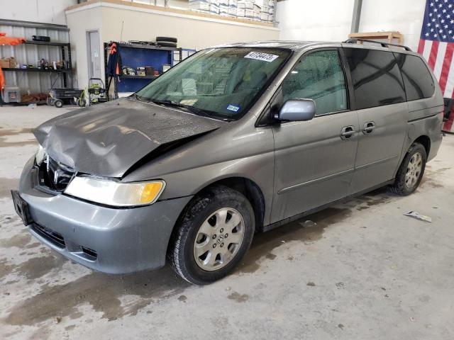 HONDA ODYSSEY EX 2002 with VIN 5FNRL18612B010070 - Photo from auction