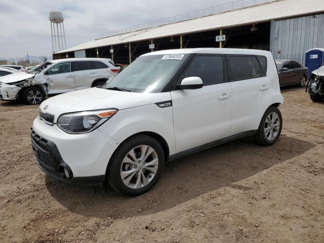 KIA SOUL + 2016 with VIN KNDJP3A53G7328204 - Photo from auction