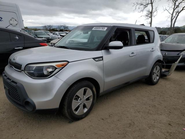 KIA SOUL 2015 with VIN KNDJN2A26F7814283 - Photo from auction