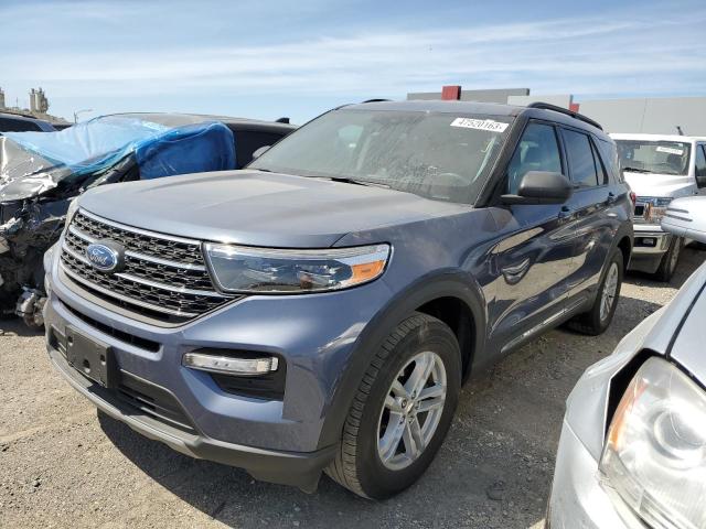 FORD EXPLORER X 2021 with VIN 1FMSK7DH9MGC45755 - Photo from auction