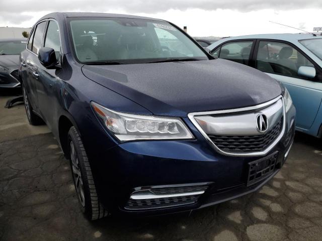 Photo 4 from auction – 2014 ACURA MDX TECHNO with VIN 5FRYD3H44EB016368