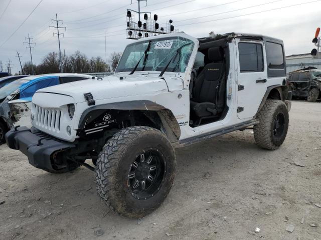 JEEP WRANGLER U 2014 with VIN 1C4BJWEG8EL145047 - Photo from auction