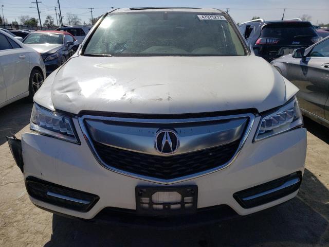 Photo 5 from auction – 2016 ACURA MDX TECHNO with VIN 5FRYD4H42GB043982
