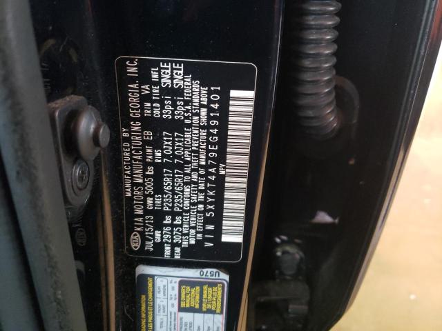 Photo 14 from auction – 2014 KIA SORENTO LX with VIN 5XYKT4A79EG491401