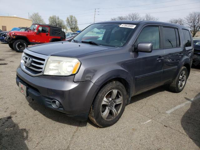 HONDA PILOT SE 2015 with VIN 5FNYF4H35FB067971 - Photo from auction