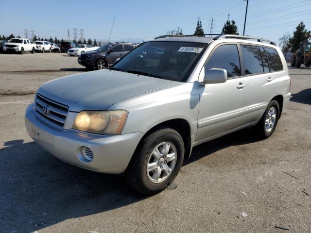 TOYOTA HIGHLANDER 2003 with VIN JTEGF21A530104306 - Photo from auction