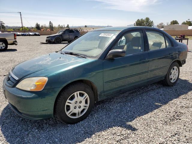 HONDA CIVIC 2002 with VIN JHMES16522S002492 - Photo from auction