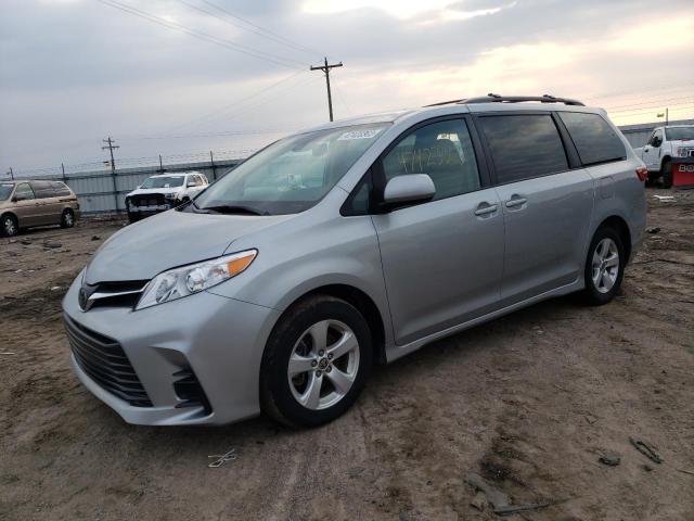 TOYOTA SIENNA LE 2020 with VIN 5TDKZ3DC9LS078900 - Photo from auction