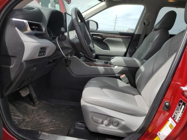 Photo 7 from auction – 2022 TOYOTA HIGHLANDER with VIN 5TDFZRBH2NS182666