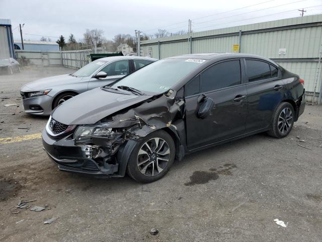HONDA CIVIC EX 2014 with VIN 2HGFB2F84EH500728 - Photo from auction