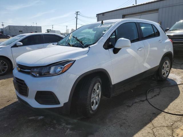 CHEVROLET TRAX LS 2018 with VIN 3GNCJKSB7JL213673 - Photo from auction